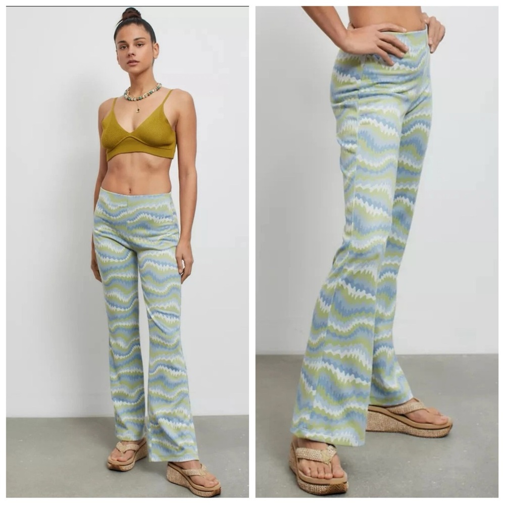 Urban Outfitters Bryn Pull-On Knit Flare Pant